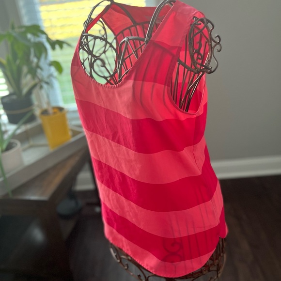 Ann Taylor LOFT Sleeveless Striped Blouse Small - Picture 6 of 13